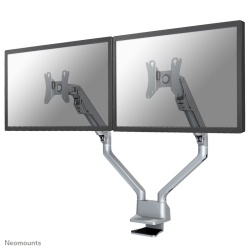 Neomounts FPMA-D750DSILVER Monitor arm 10-32" - gas spring - Topfix