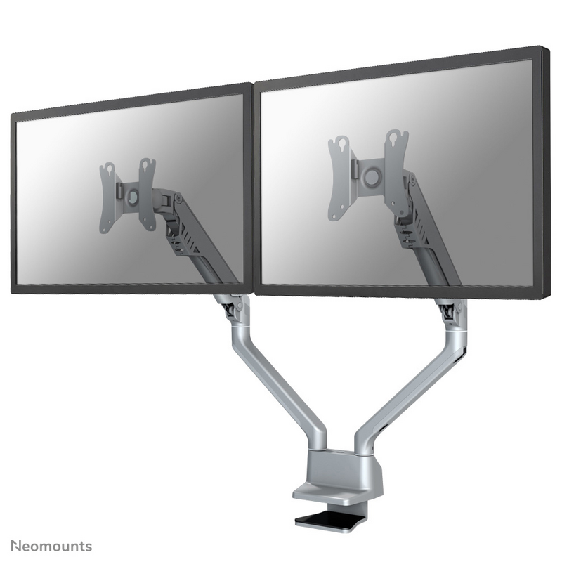 Neomounts FPMA-D750DSILVER Monitor arm 10-32" - gas spring - Topfix