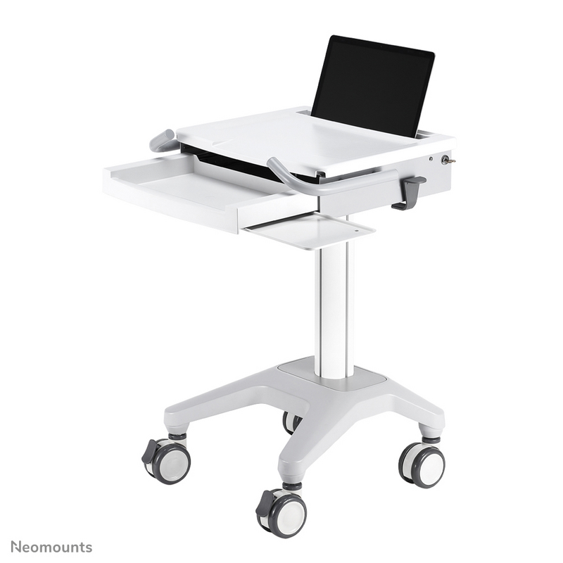Neomounts MED-M200 Medical mobile workstation 10-17" - gas spring - lockable