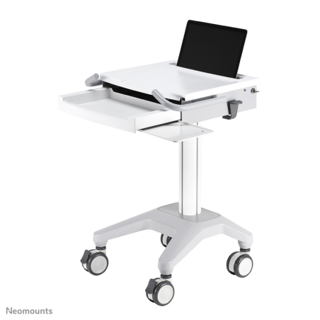 Neomounts MED-M200 Medical mobile workstation 10-17" - gas spring - lockable