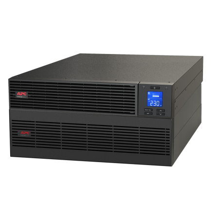 APC Easy UPS On-Line, 6kVA/6kW, Rackmount 5U, 230V, Hard wire 3-wire(1P+N+E) outlet, Intelligent Card Slot, LCD, Extended Runtim