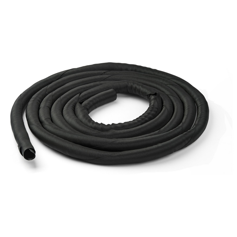 StarTech.com 15' (4.6m) Cable Management Sleeve - Flexible Coiled Cable Wrap - 1.0-1.5" dia. Expandable Sleeve - Polyester Cord 