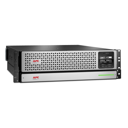 APC Smart-UPS On-Line, 1500VA, Rackmount 3U, 230V, 8x C13 IEC outlets, SmartSlot, Extended runtime, W/ rail kit, W/ Lithium-ion 