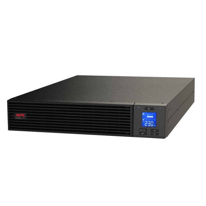 APC Easy UPS On-Line, 6kVA/6kW, Rackmount 2U, 230V, 1x Hard wire 3-wire(1P+N+E) outlet, Intelligent Slot, Extended runtime, No b