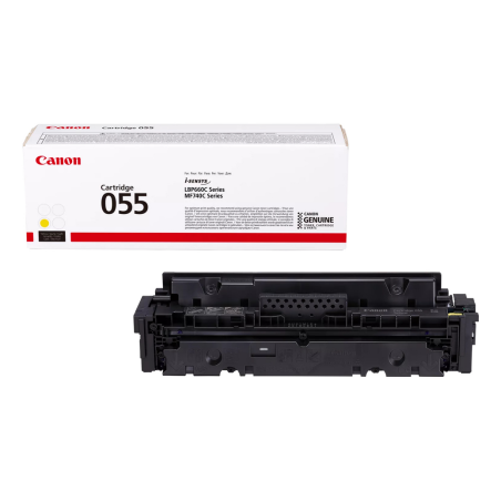 Canon 055 toner cartridge 1 pc(s) Original Yellow