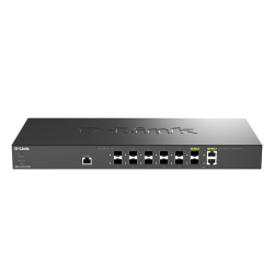 D-Link 10-port 10G SFP+ and 2-port 10GBASE-T/SFP+ Multi-Gigabit Smart Managed Switch