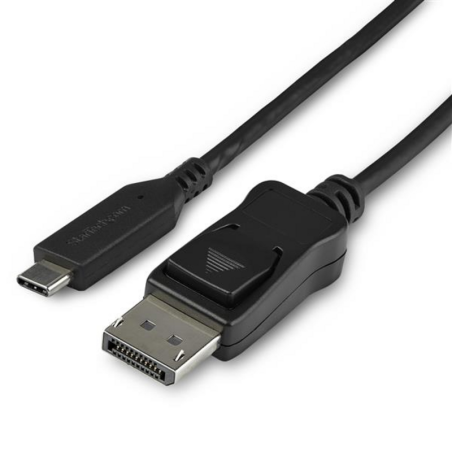 StarTech.com 3.3ft/1m USB C to DisplayPort 1.4 Cable - 8K/5K/4K USB Type-C to DP 1.4 Alt Mode Video Adapter Converter - HBR3/HDR