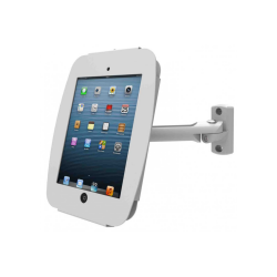 Compulocks iPad Pro 12.9" (3-6th Gen) Space Enclosure Swing Wall Mount White