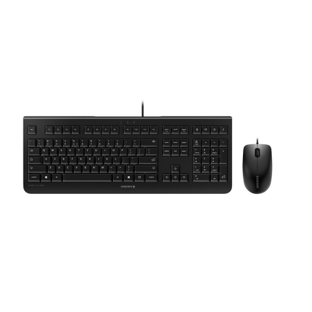 CHERRY DC 2000 keyboard Mouse included Universal USB QWERTY US English Black