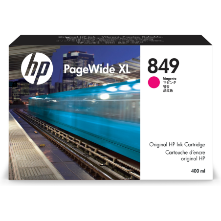 HP 849 400-ml Magenta PageWide XL Ink Cartridge