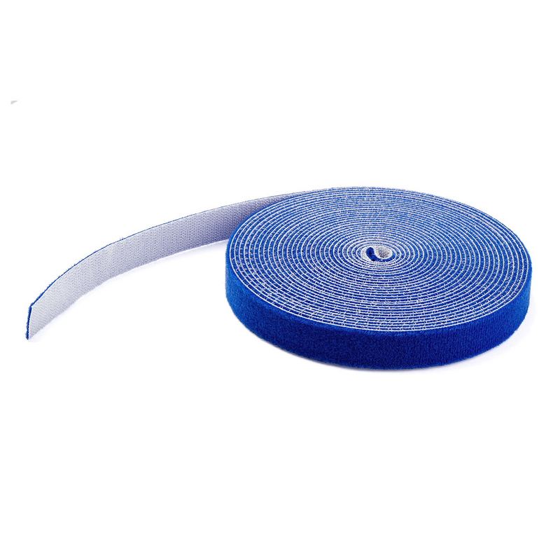StarTech.com 100ft Hook and Loop Roll - Cut-to-Size Reusable Cable Ties - Bulk Industrial Wire Fastener Tape /Adjustable Fabric 