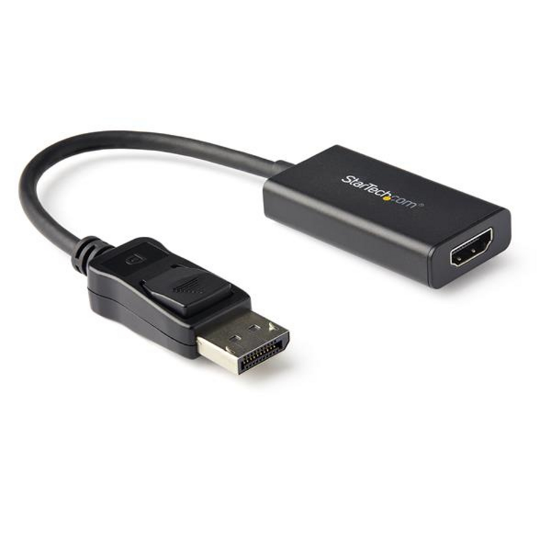 StarTech.com DisplayPort to HDMI Adapter - 4K 60Hz HDR10 Active DisplayPort 1.4 to HDMI 2.0b Video Converter - 4K DP to HDMI Ada