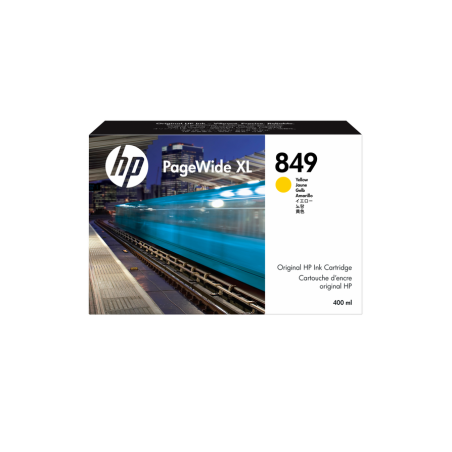 HP 849 400-ml Yellow PageWide XL Ink Cartridge