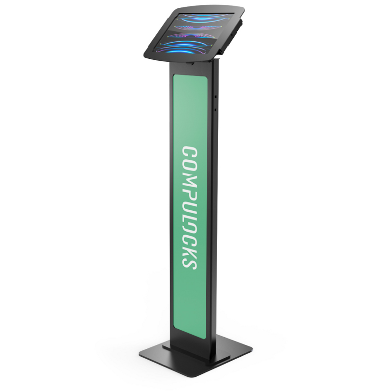Compulocks iPad Pro 11" (1-4th Gen) Space Enclosure Brandable Floor Stand Black