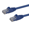 StarTech.com 7.5m CAT6 Ethernet Cable - Blue CAT 6 Gigabit Ethernet Wire -650MHz 100W PoE RJ45 UTP Network/Patch Cord Snagless w