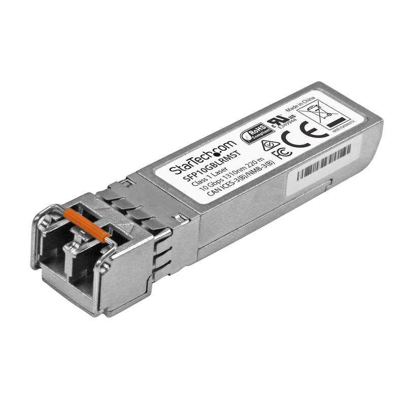 StarTech.com MSA Compliant SFP+ Transceiver Module - 10GBASE-LRM~MSA Uncoded SFP+ Module - 10GBASE-LRM - 10GbE Multi Mode Fiber 