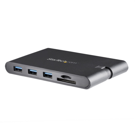 StarTech.com USB C Multiport Adapter - USB Type-C Mini Dock with HDMI 4K or VGA 1080p Video - 100W Power Delivery Passthrough, 3
