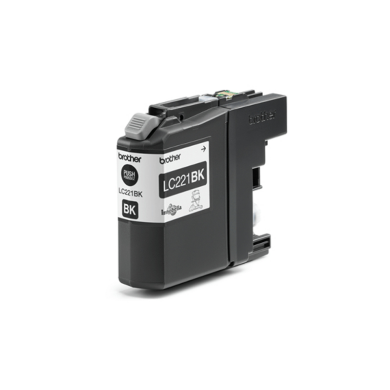 Brother LC221BK ink cartridge 1 pc(s) Original Black