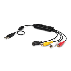 StarTech.com USB Video Capture Adapter Cable - S-Video/Composite to USB 2.0 SD Video Capture Device Cable - TWAIN Support - Anal