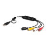 StarTech.com USB Video Capture Adapter Cable - S-Video/Composite to USB 2.0 SD Video Capture Device Cable - TWAIN Support - Anal