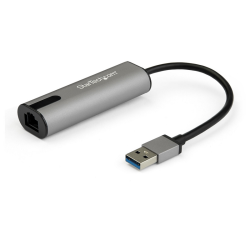 StarTech.com 2.5GbE USB A to Ethernet Adapter - NBASE-T NIC - USB 3.0 Type A 2.5 GbE /1 GbE Multi Speed Gigabit Network - USB 3.