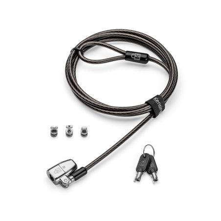 Kensington K68108EUM cable lock Black, Silver 1.8 m