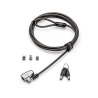 Kensington K68108EUM cable lock Black, Silver 1.8 m