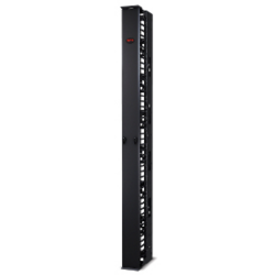 APC Performance,Vertical Cable Manager for 2 & 4 Post Racks, 84"H x 6"W, Single-Sided with Door