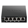 D-Link DGS-1005P/E network switch Unmanaged Gigabit Ethernet (10/100/1000) Power over Ethernet (PoE) Black