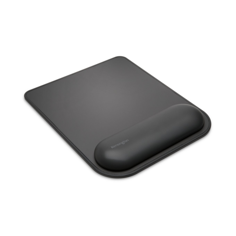 Kensington ErgoSoft Mousepad with Wrist Rest Black