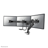 Neomounts NM-D775DX3BLACK Monitor arm 17-27" - gas spring - Topfix - 180°-stop