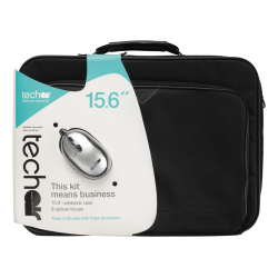 Techair TABUN29Mv4 14-15.6" Classic Laptop Bag and Mouse