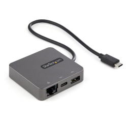 StarTech.com USB-C Multiport Adapter - USB 3.1 Gen 2 Type-C Mini Dock - USB-C to 4K HDMI or 1080p VGA Video - 10Gbps USB-A USB-C