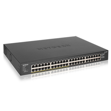 NETGEAR GS348PP Unmanaged Gigabit Ethernet (10/100/1000) Power over Ethernet (PoE) Black