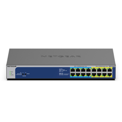 NETGEAR GS516UP Unmanaged Gigabit Ethernet (10/100/1000) Power over Ethernet (PoE) Grey