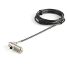 StarTech.com 6.5' (2m) Laptop Cable Lock - Nano Slot Compatible 4 Digit Combination Security Cable Lock - Serialized Anti-Theft 