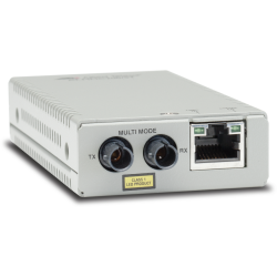 Allied Telesis AT-MMC200/ST-960 network media converter 100 Mbit/s 1310 nm Multi-mode Grey