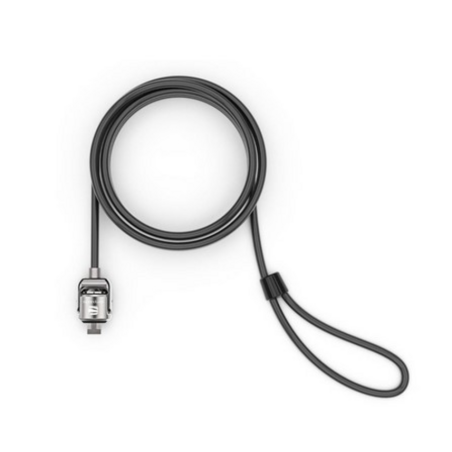 Compulocks CL15 cable lock Black