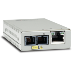 Allied Telesis AT-MMC200/SC-960 network media converter 100 Mbit/s 1310 nm Multi-mode Grey