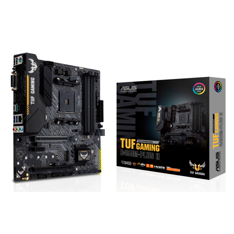 ASUS TUF Gaming B450M-Plus II AMD B450 Socket AM4 micro ATX