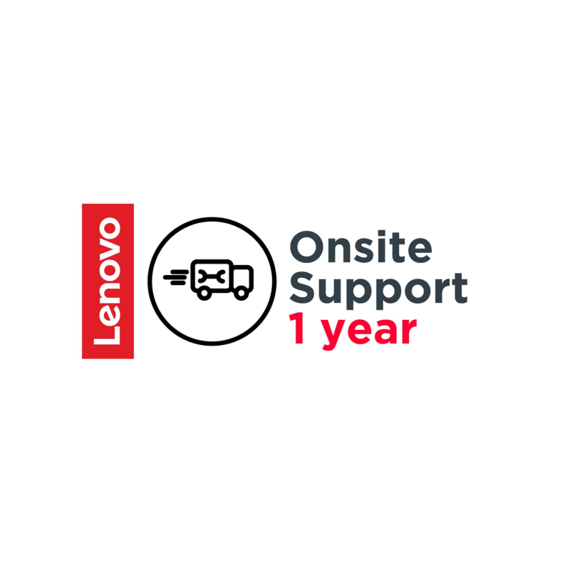 Lenovo 1 Year Onsite Support (Add-On) 1 license(s) 1 year(s)