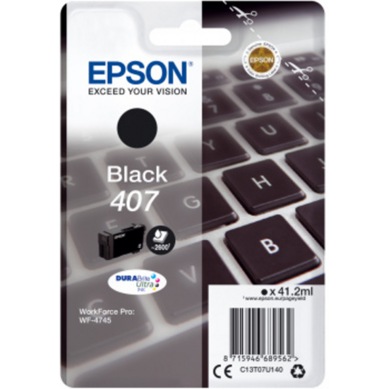 Epson WF-4745 ink cartridge 1 pc(s) Original High (XL) Yield Black