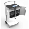 Compulocks CartiPad Uno Tablet / Laptop Charging Rolling Cart 16 Devices UK Power Plug