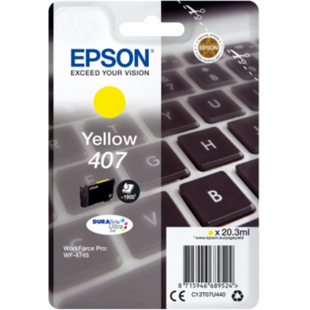 Epson WF-4745 ink cartridge 1 pc(s) Original High (XL) Yield Yellow