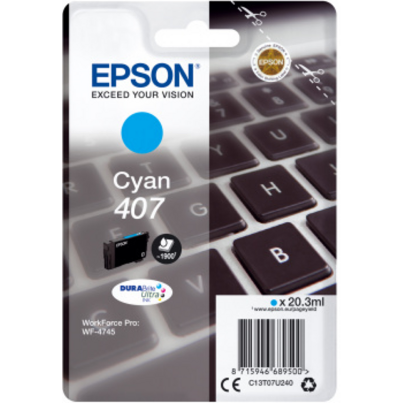 Epson WF-4745 ink cartridge 1 pc(s) Original High (XL) Yield Cyan