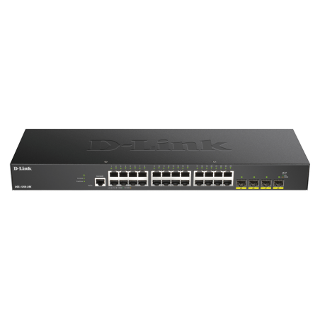 D-Link 24-port Gigabit Smart Managed Switch with 4x 10G SFP+
