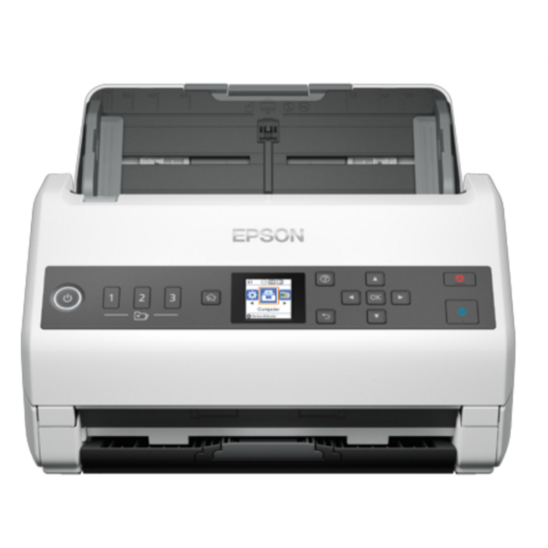 Epson WorkForce DS-730N Sheet-fed scanner 600 x 600 DPI A4 Black, White