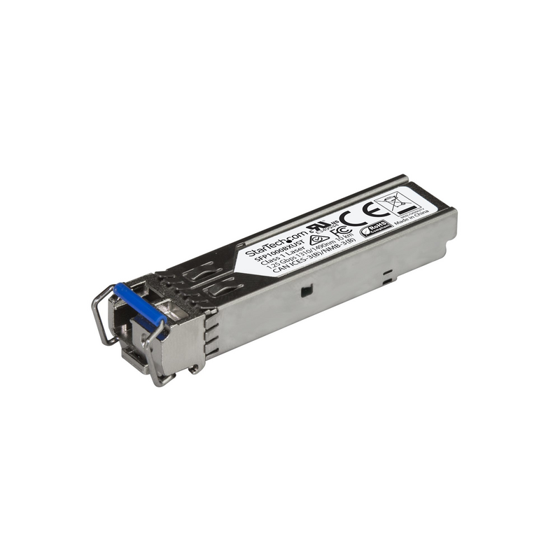 StarTech.com MSA Compliant SFP Transceiver Module - 1000BASE-BX~MSA Uncoded SFP Transceiver Module - 1000BASE-BX - 1 GbE Gigabit