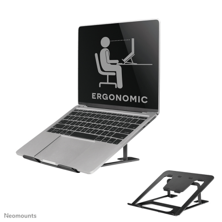 Neomounts NSLS085BLACK Laptop stand 10-17" - foldable - compact - universal