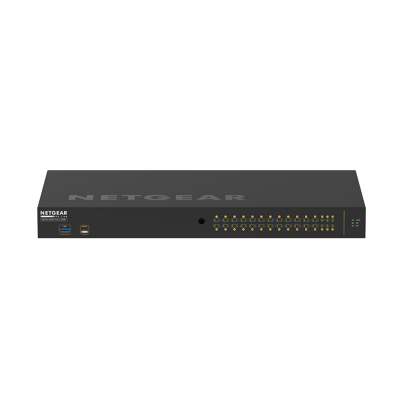 NETGEAR GSM4230P-100EUS network switch Managed L2/L3 Gigabit Ethernet (10/100/1000) Power over Ethernet (PoE) 1U Black